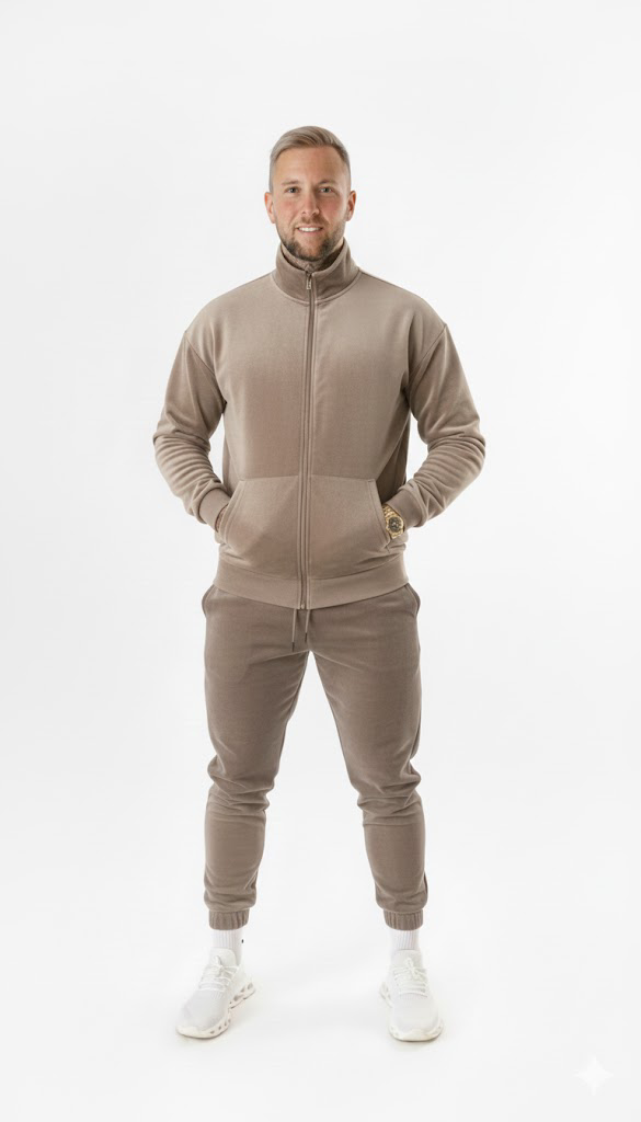 Veliūro Treningai Su Užtrauktuku